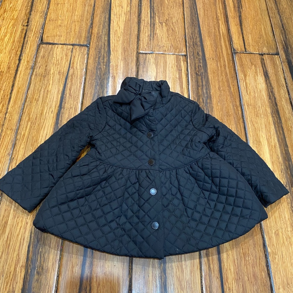 Janie and Jack Quilted Peplum Jacket